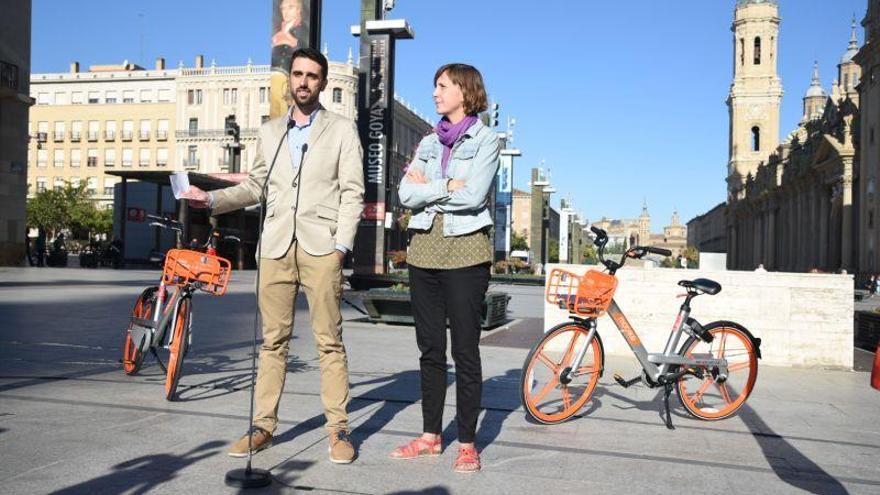 La bicicleta compartida se estrena en Zaragoza