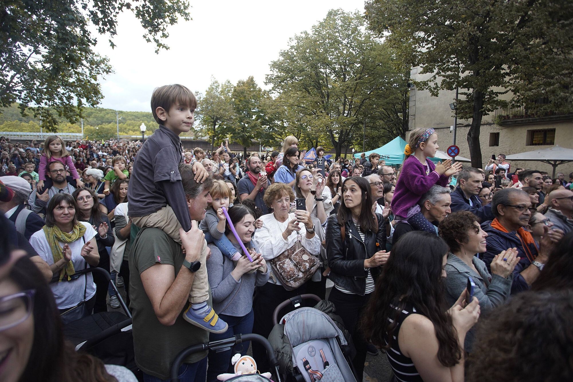 Castells de Vigília amb els Marrecs de Salt