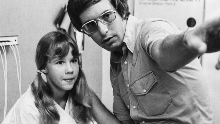 William Friedkin y Linda Blair en el set de “El exorcista”. |   // D.P.