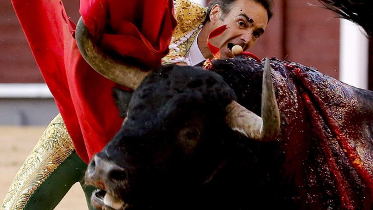 El torero Manuel Jesús 'El Cid', en la plaza de Las Ventas, el pasado 22 de mayo.