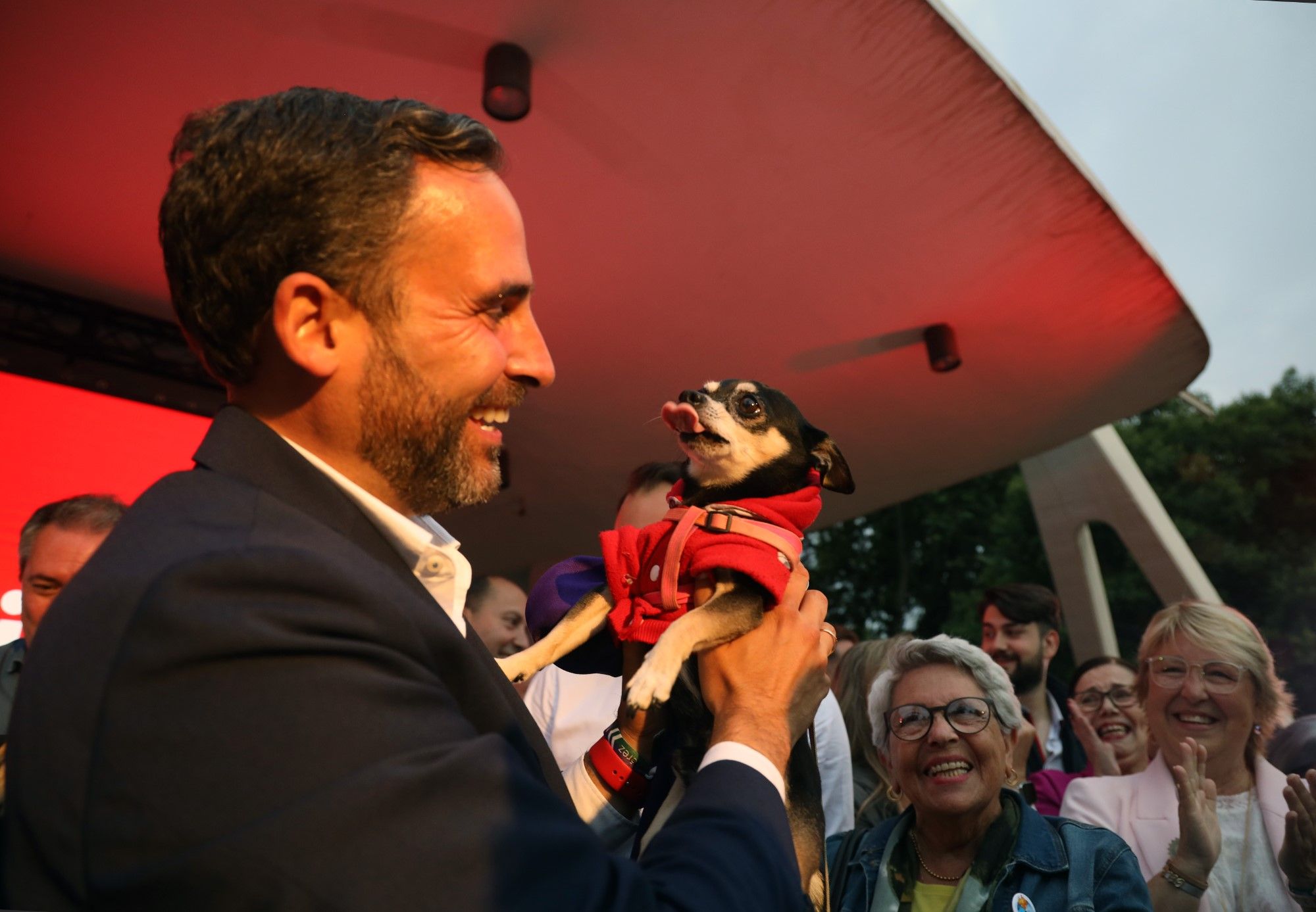 Calviño y Espadas apoyan a Dani Pérez en el acto de fin de campaña del PSOE en Málaga capital