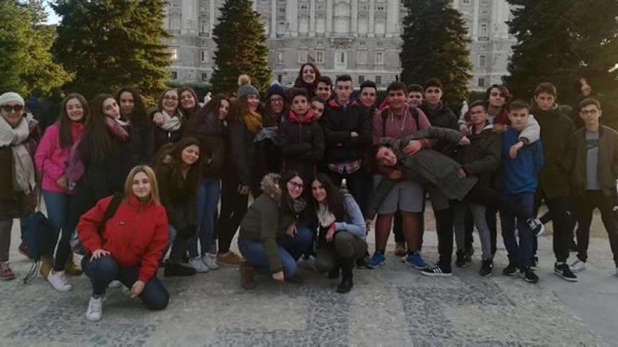 Aprendizaje en Madrid de alumnos del IES  Jaume I de Sagunt