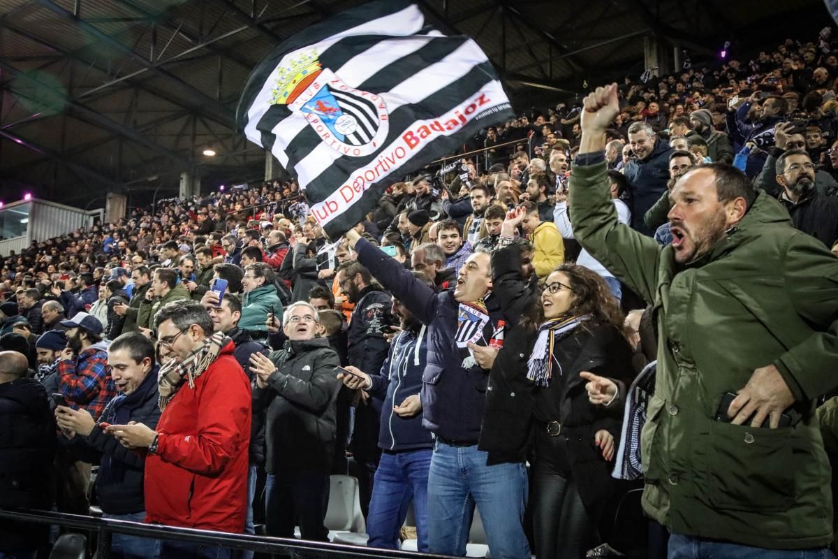 Las imágenes del Badajoz-Eibar en el Nuevo Vivero