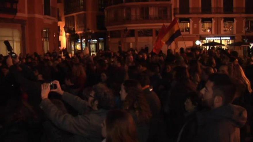 Cientos de personas se manifiestan en Palma en apoyo a Valtonyc