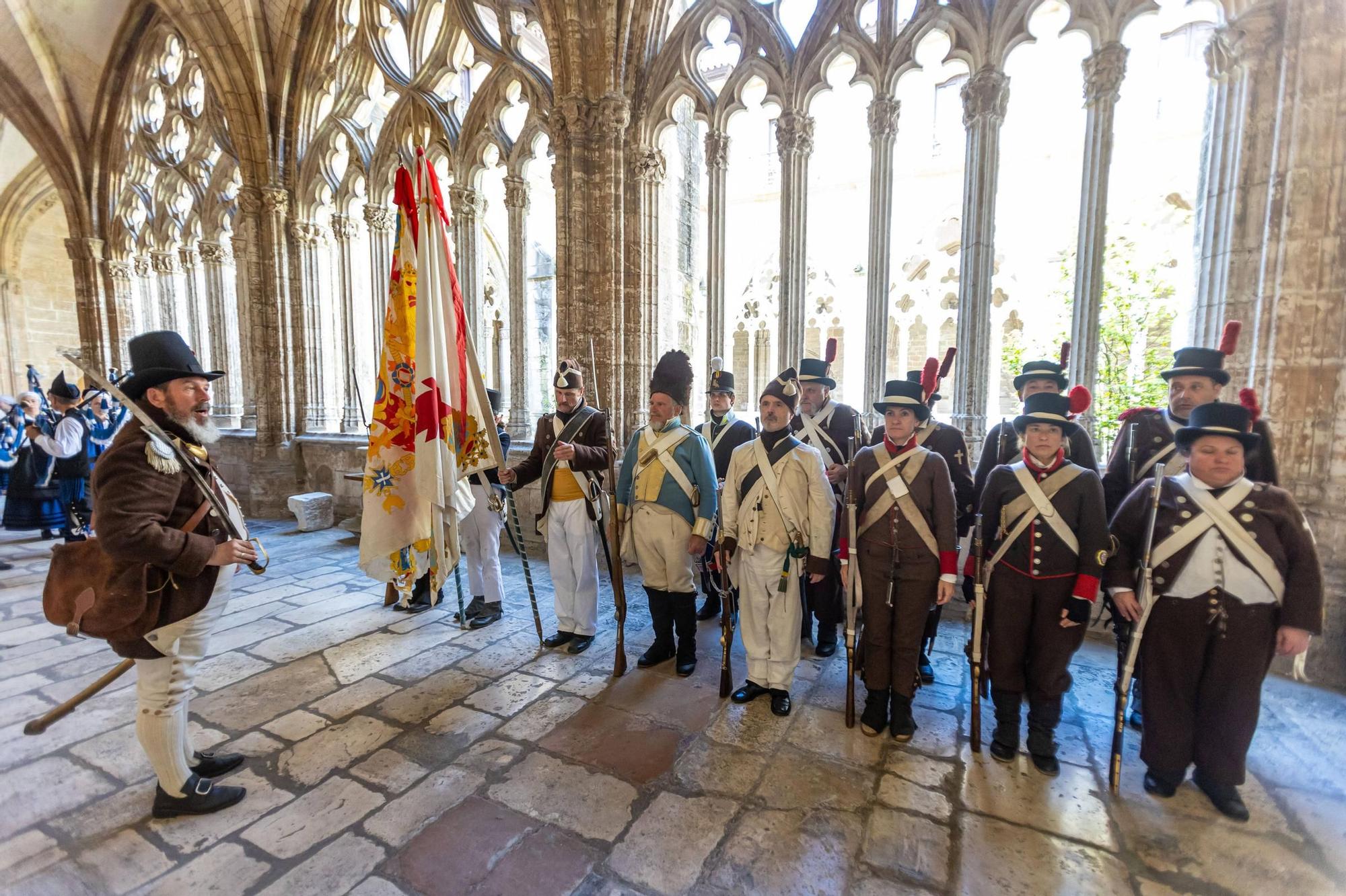 En imágenes | Recreación que conmemora la declaración asturiana de guerra a Napoleón