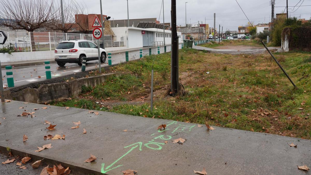 Barranco del Sol y, al fondo, el barrio San Agustín.