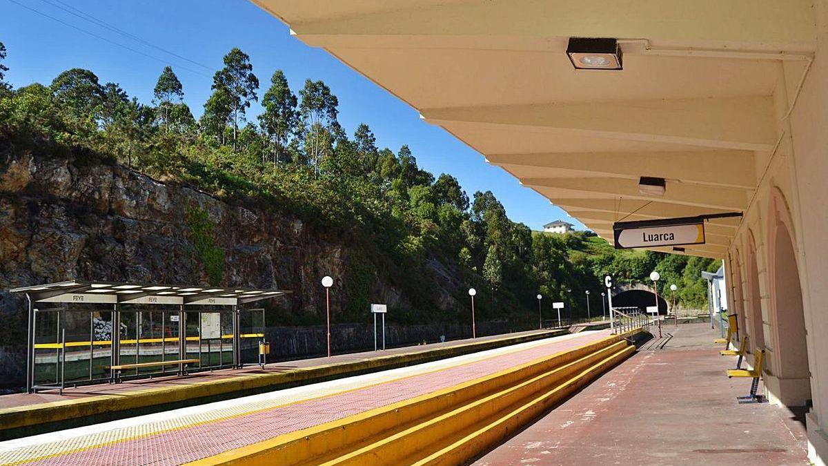 Estación de Luarca.