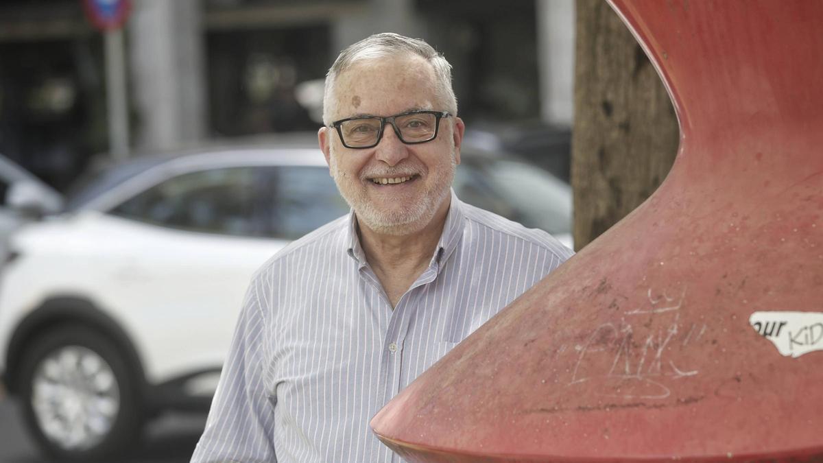 Luis Olivera Marañón, autor del libro 'Peter Ustinov en Mallorca'