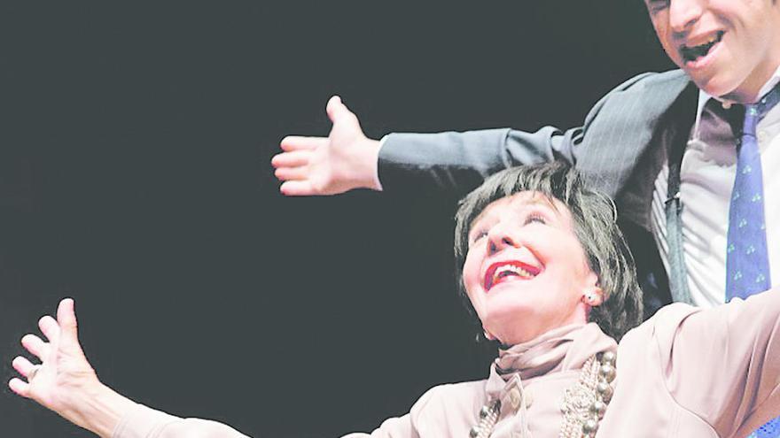 Concha Velasco protagoniza la obra de teatro &quot;Olivia y Eugenio&quot; en el Palacio Valdés de Avilés