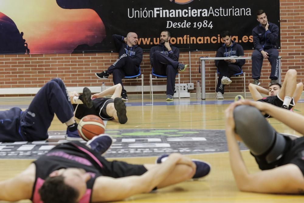 Último entrenamiento del Unión Financiera antes de enfrentarse al Palencia