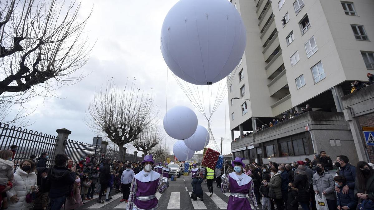 Cabalgata de Reyes en A Coruña, 2022