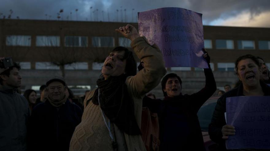 Verín, todos a una contra contra el cierre del paritorio