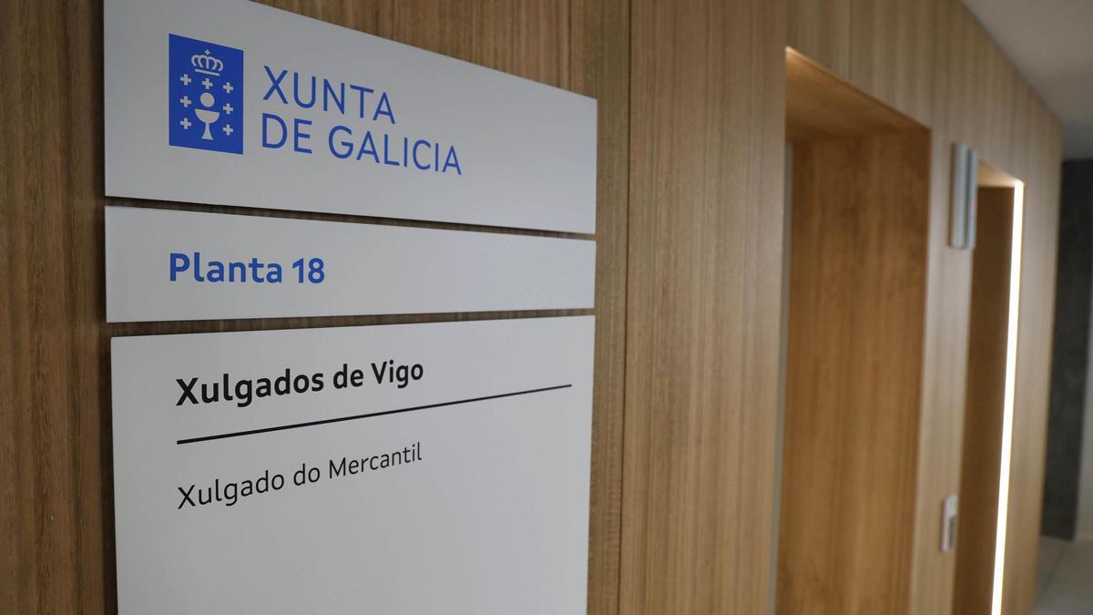 Los procesos concursales de particulares y de empresas competen al antiguo Juzgado Mercantil de Vigo, hoy con otra denominación debido a la reforma de los tribunales de instancia.
