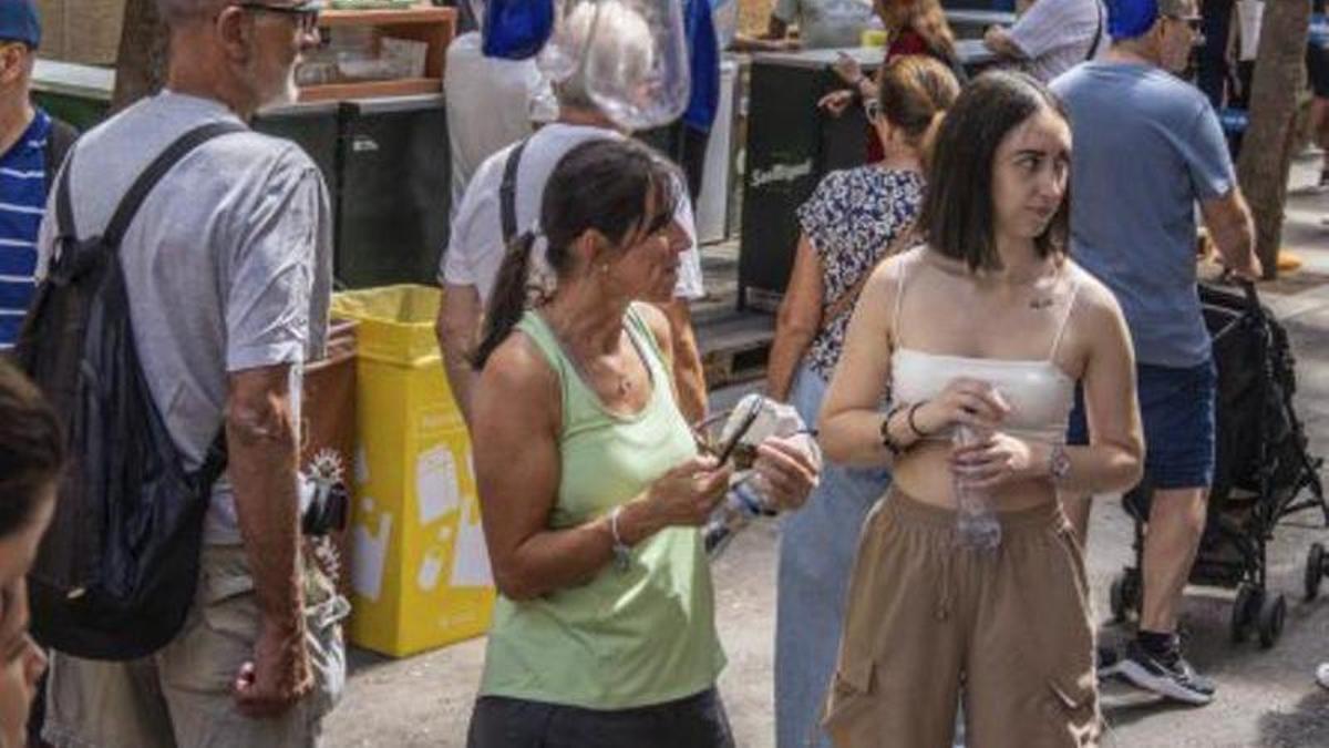 Ambient a la festa de Gràcia. | JORDI OTIX