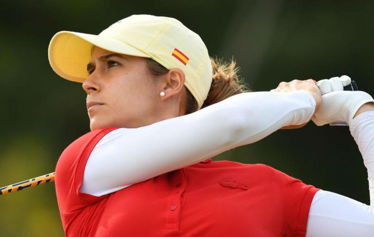 Azahara Muñoz, durante su participación en Río 2016.