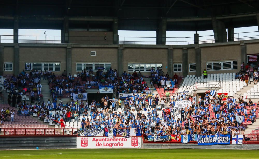 El Hércules empata en Las Gaunas ante el Logroñés y pasa a la final del playoff de ascenso