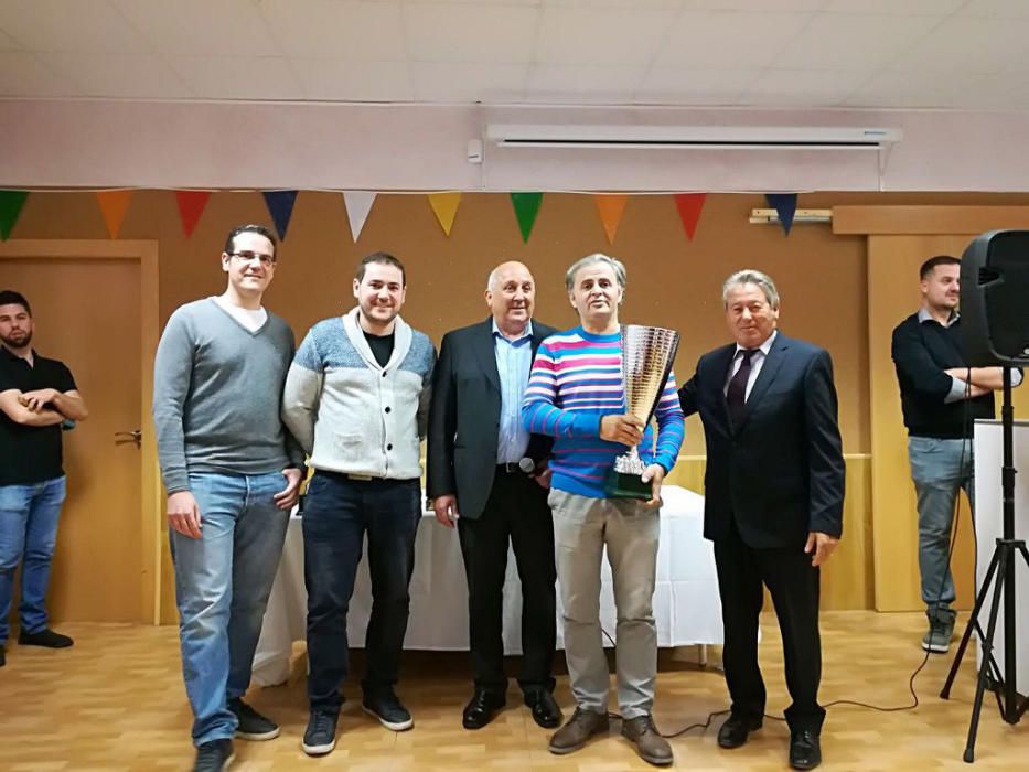 Entrega de premios de la Liga de Bolos Huertanos