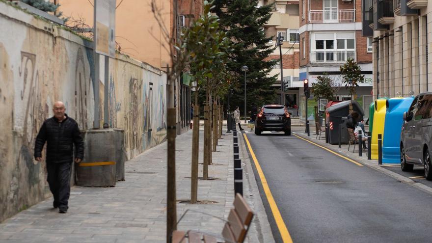 Calle de Luis Ulloa Pereira, perteneciente a la futura Zona de Bajas Emisiones.