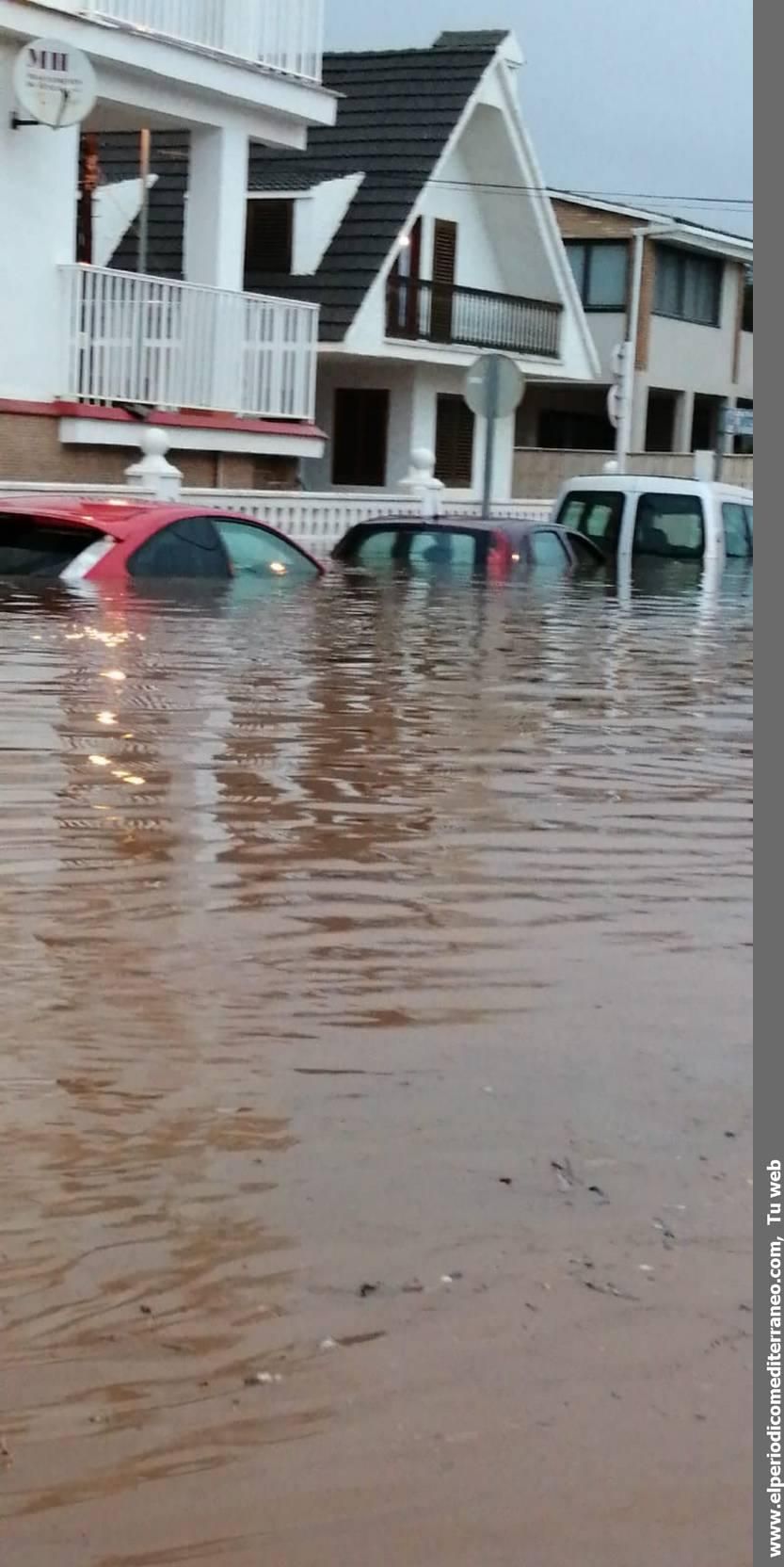 La imágenes más impactantes de la lluvia en Castellón