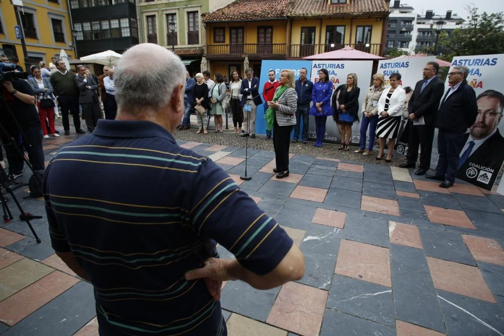 Los partidos inician la campaña electoral del 26-J en Asturias