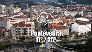 El tiempo en Pontevedra: previsión meteorológica para hoy, viernes 17 de julio