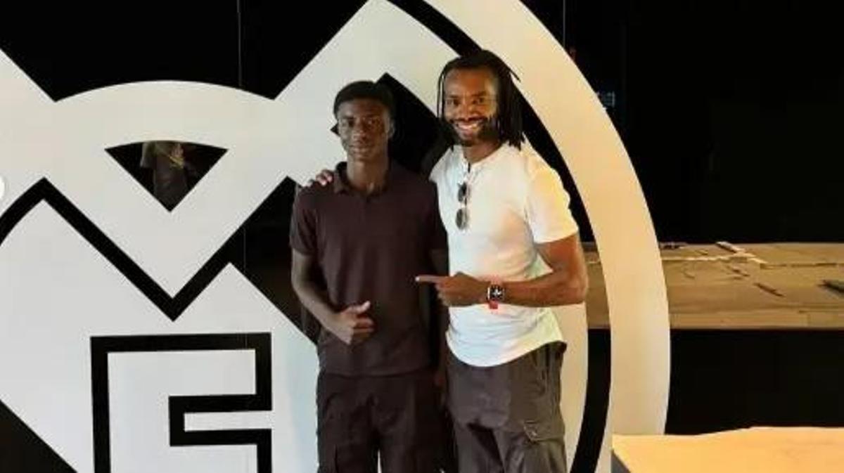 Cherif, presentado como jugador del Madrid