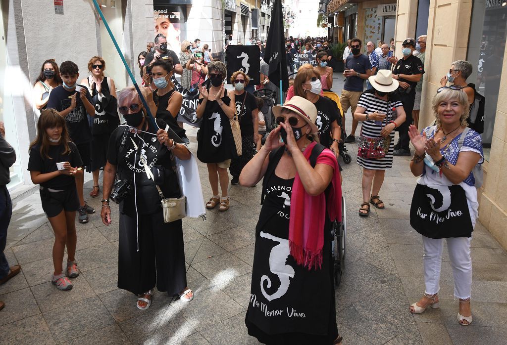 Así ha sido la manifestación por el Mar Menor de este sábado en Murcia