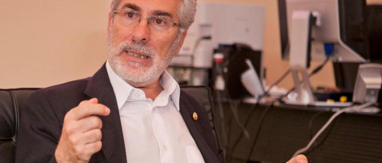 José Regidor, rector de la Universidad de Las Palmas de Gran Canaria (ULPGC)