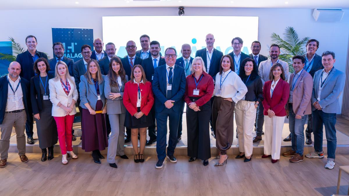 El Málaga HUB Real Estate ha celebrado su primer encuentro oficial en las instalaciones del Uppery Club