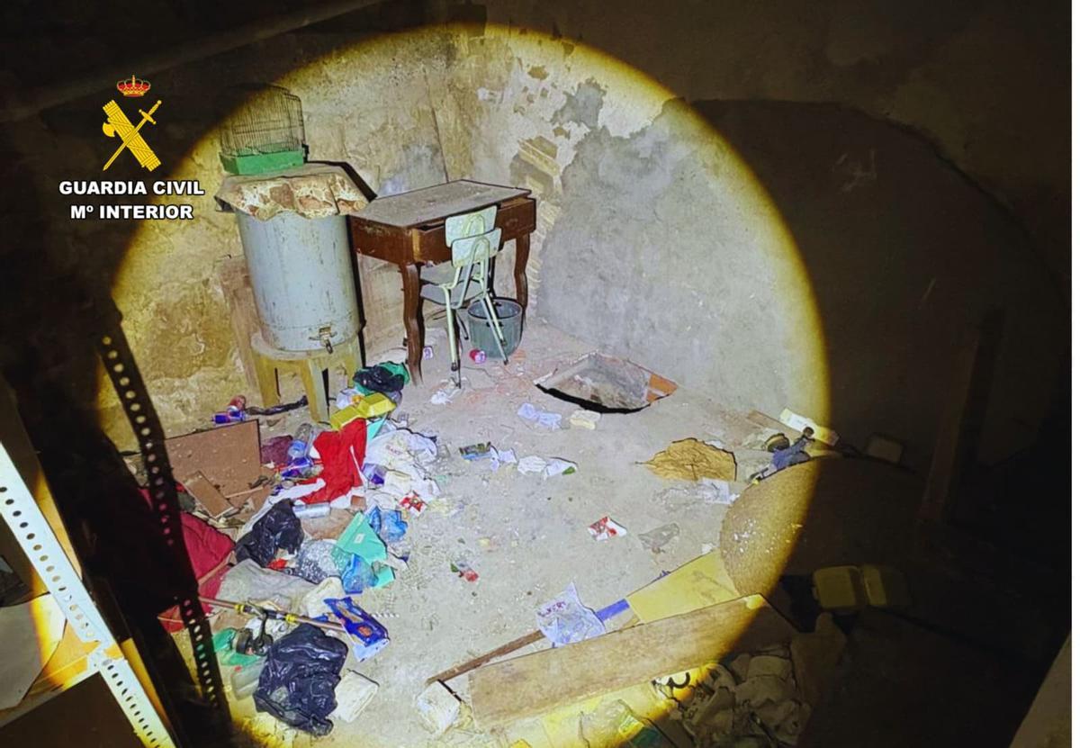 Interior de una de las viviendas inspeccionadas en Caspe.