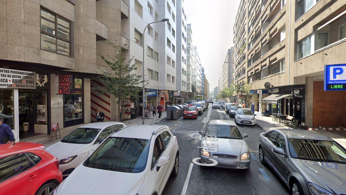 La pelea ocurrió en olena calle de Santiago de Chile.