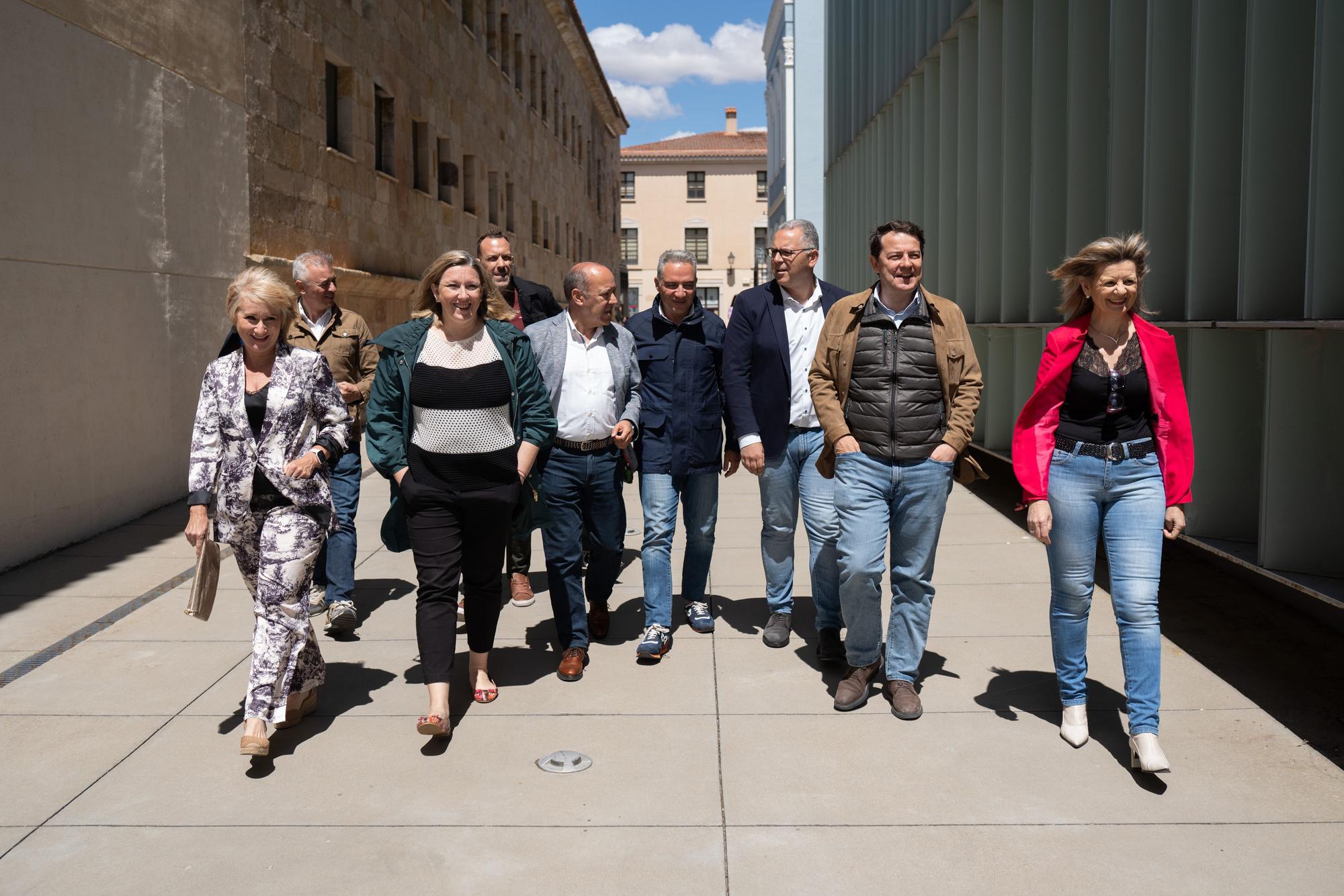 Acto del Partido Popular (PP) de Zamora en apoyo a Jesús María Prada