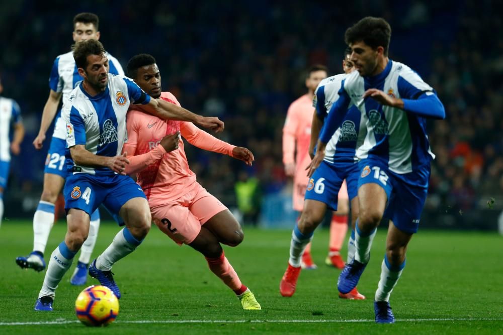 Espanyol-Barcelona, en imágenes.