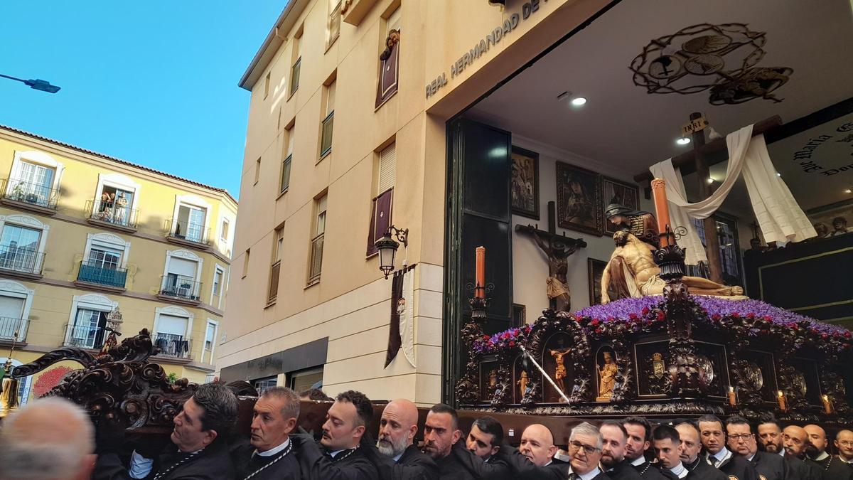 Copla a la salida de la Virgen de la Piedad