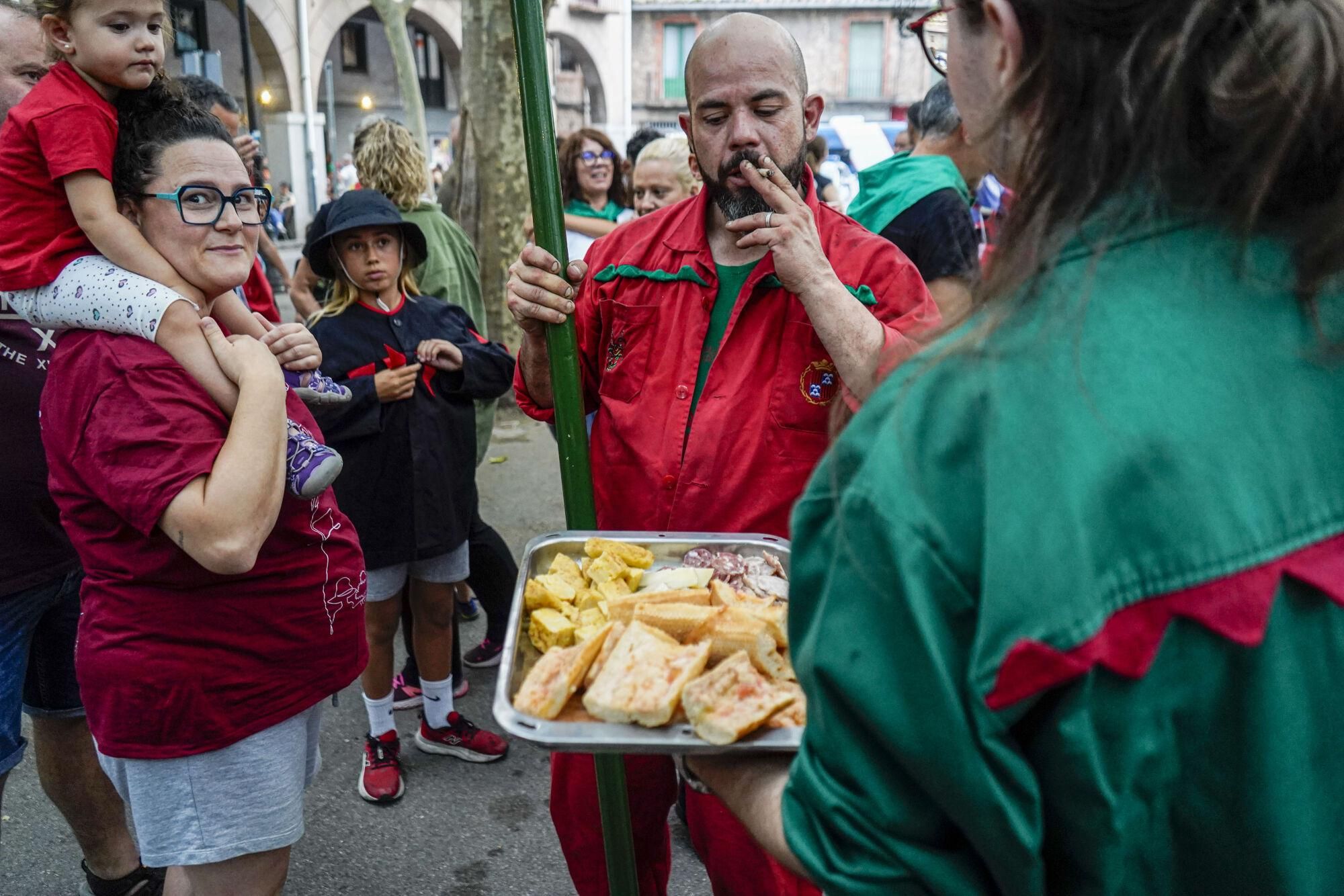Passacarrers de Patum de dissabte