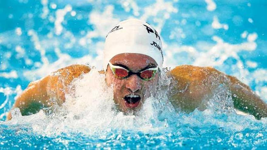 Joan Lluís Pons en los Campeonatos de España del pasado mes de marzo.