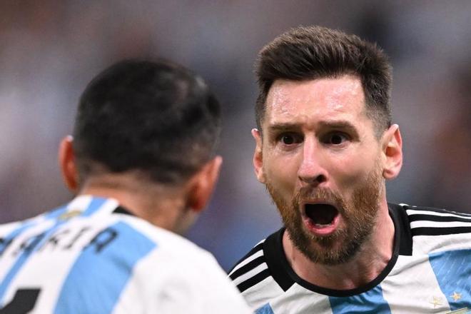 El gol de Messi ante México en el Mundial y la celebración de Argentina