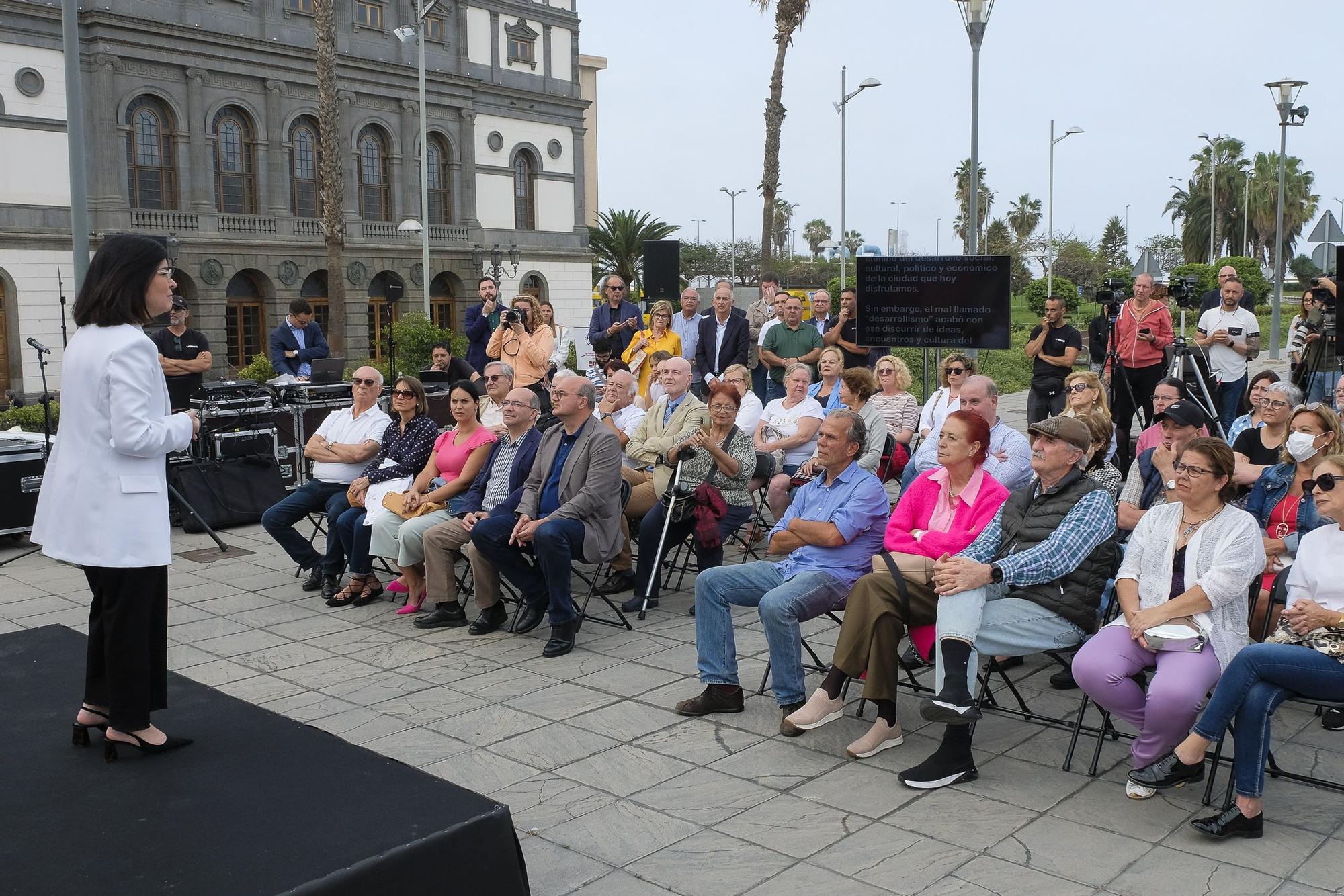 Carolina Darias presenta su proyecto emblemático para Las Palmas de Gran Canaria