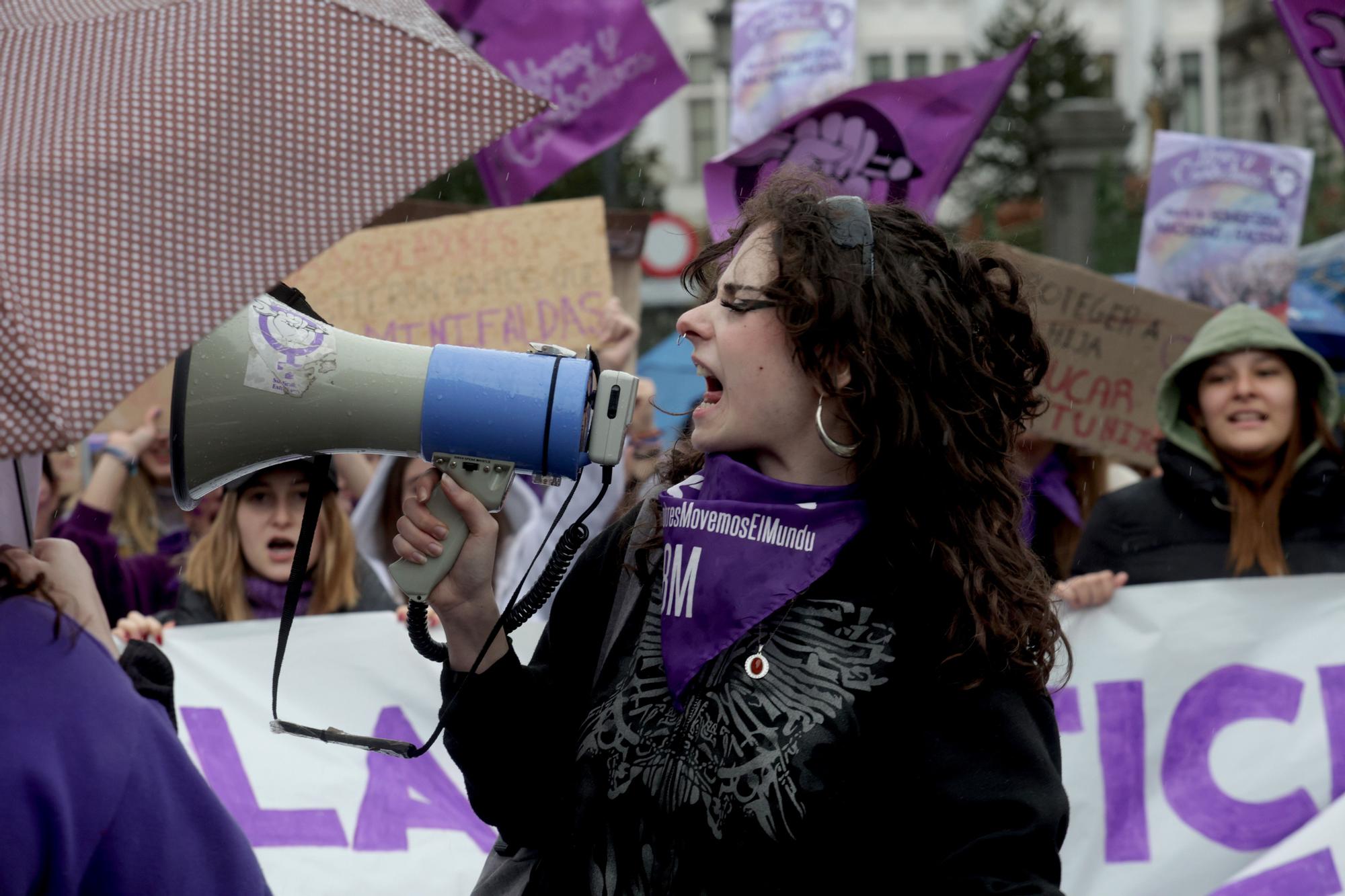 Manifestación del 8M en Oviedo