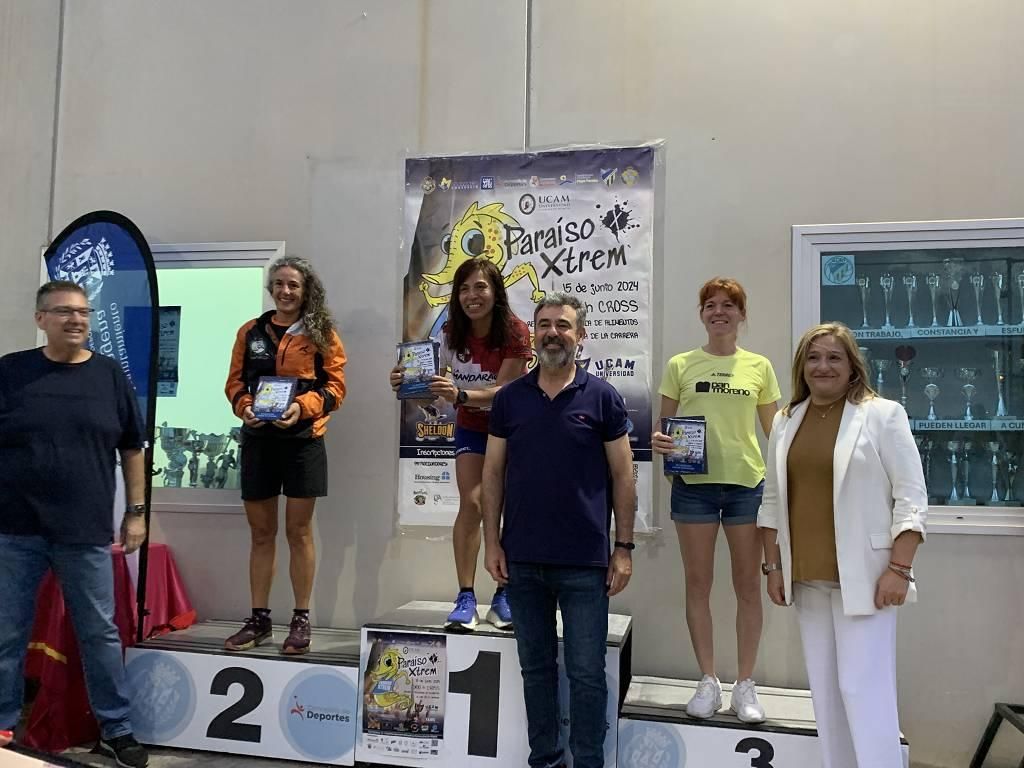 Entrega de premios del Cross Paraíso Xtreme
