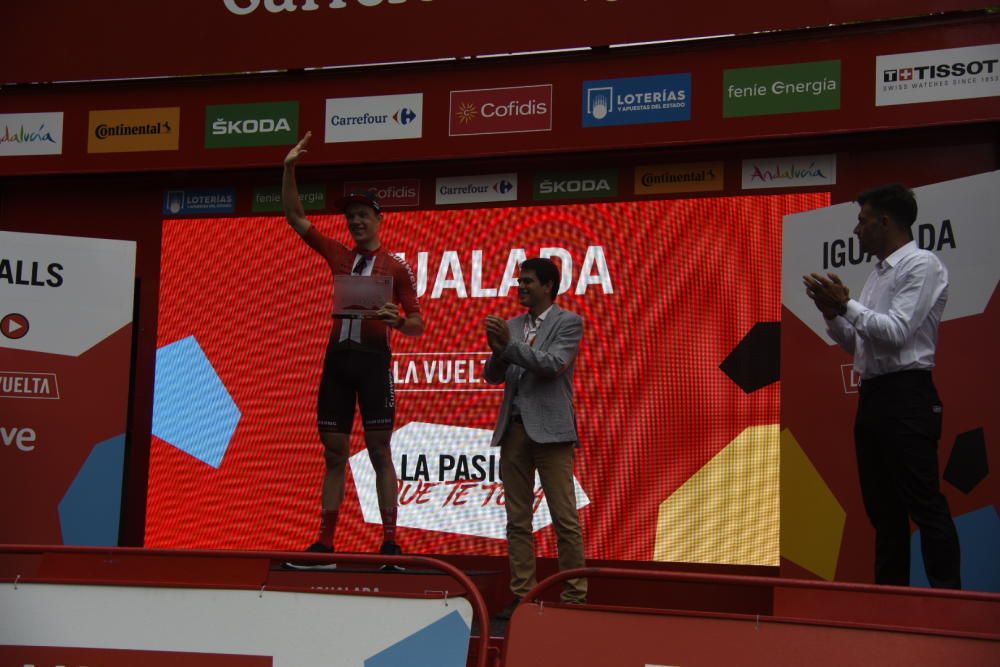 La Vuelta creua el Bages i l'Anoia