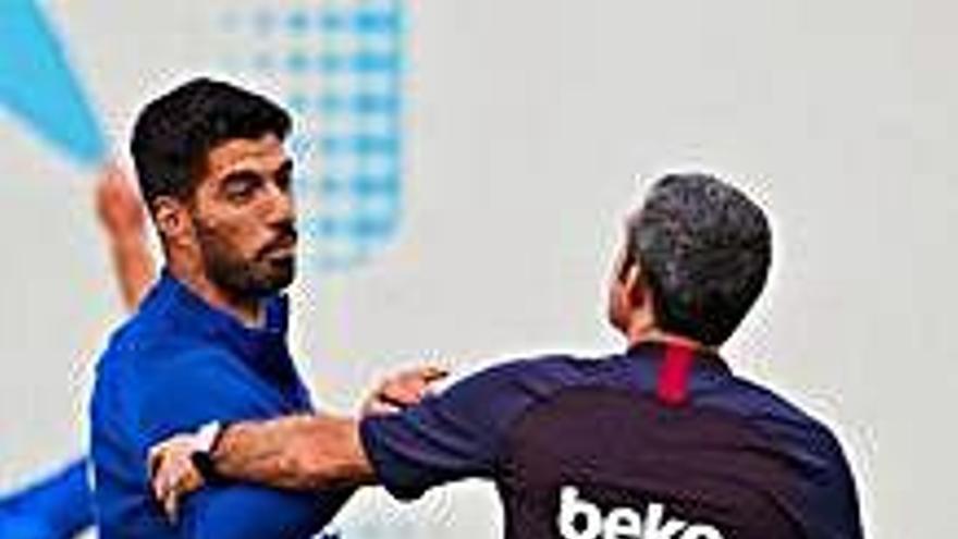 Luis Suárez i Ernesto Valverde.