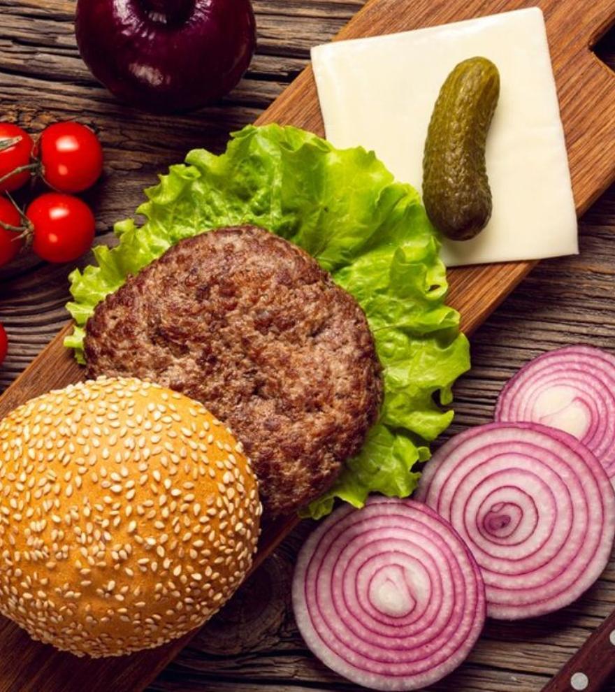 Esta es la razón de por qué la hamburguesa engorda si los ingredientes que lleva son saludables