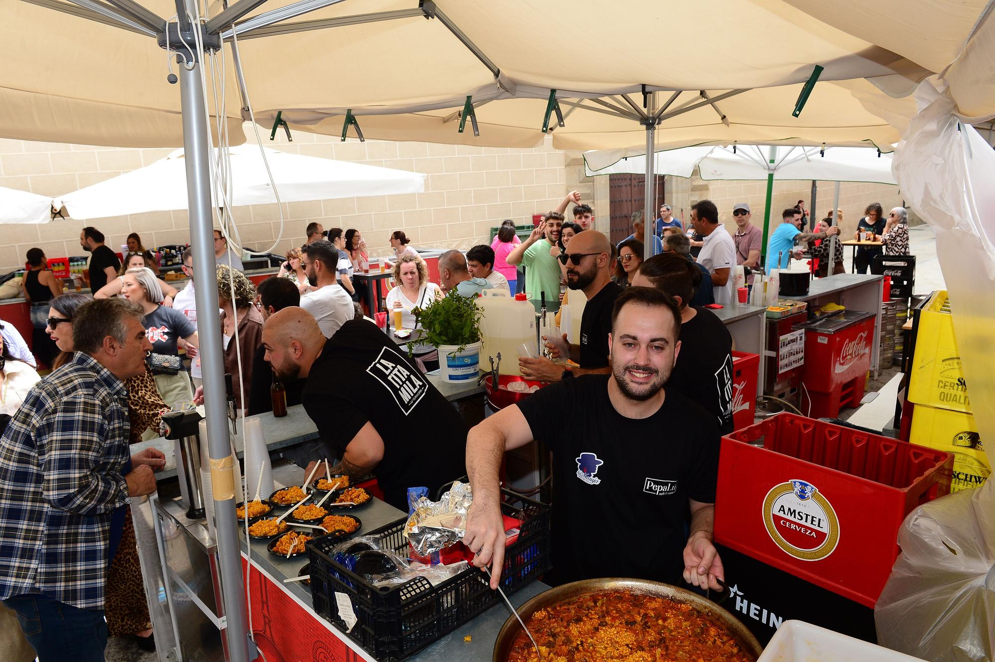 El tiempo respeta a las primeras cañas de la feria de Plasencia