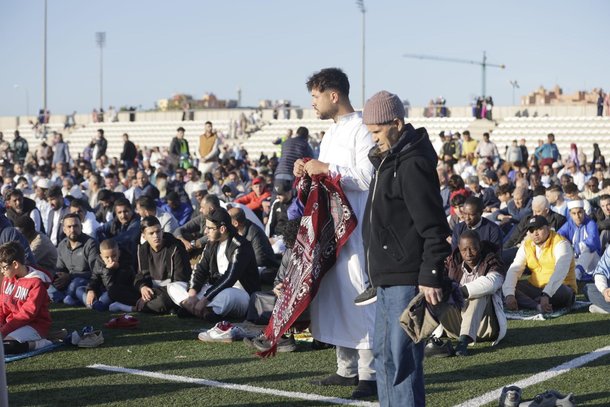 Los musulmanes de Palma celebran el final del Ramadán