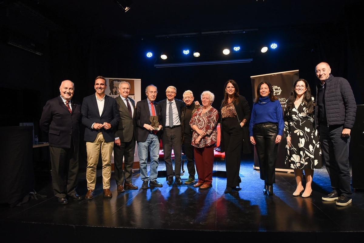 Instantre de la ceremonia de la entrega del premio