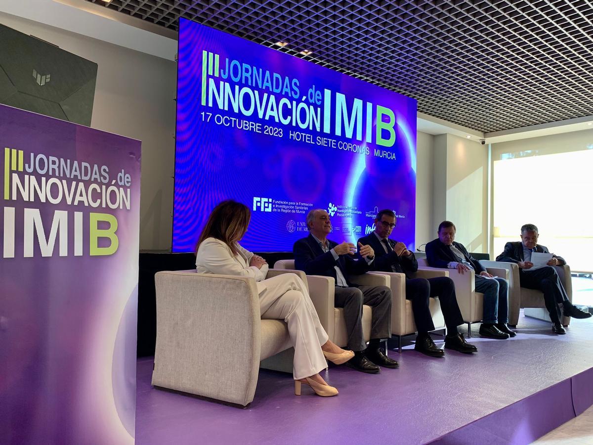 Un momento de las III Jornadas  de Innovación IMIB