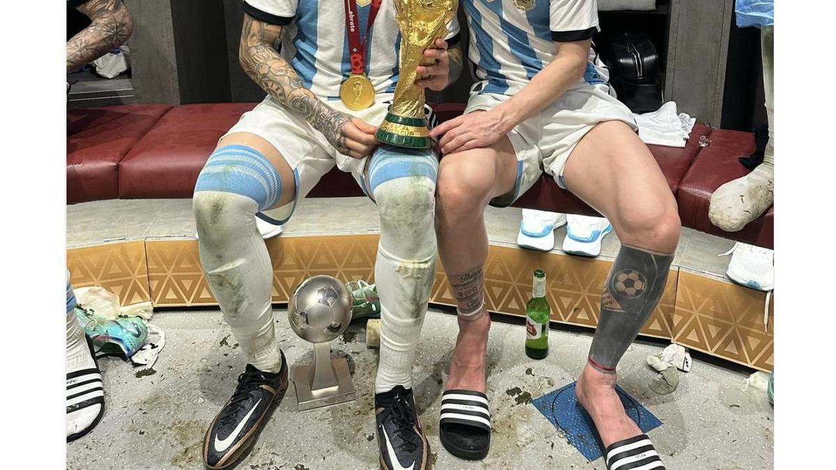 ¿Cuál era el talismán de Messi que llevó en la final del Mundial de Qatar 2022?