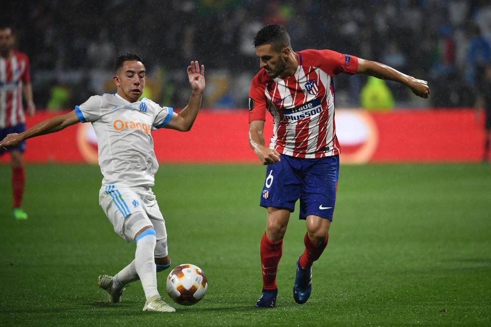 Final de la Europa League: Olympique de Marsella - Atlético de Madrid