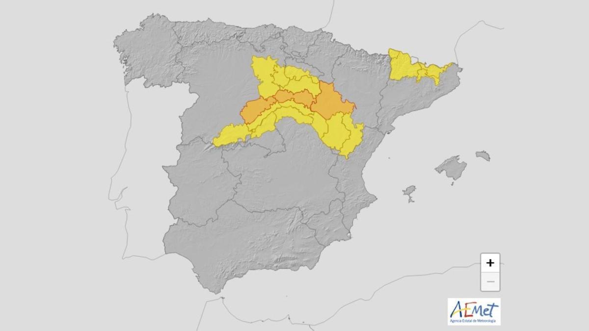 Mapa estado carreteras 19.01.24